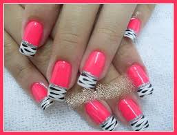 Unhas Decoradas Rosa